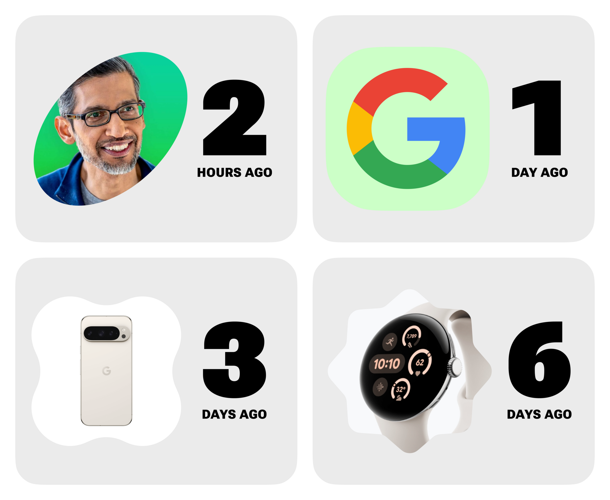 A screenshot of an Android phone showing what a reimagined Pixel VIP widget might look like