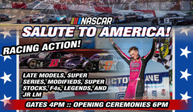 All American Speedway Hosts Fireworks Show During Saturday’s NASCAR Salute to America in Roseville