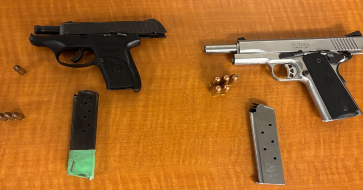 5 charged, guns seized after shots fired from vehicle during fight in Toronto’s east end: police