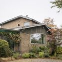 DT House / AE-architecten - Exterior Photography, Door, Brick, Garden