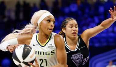 Wings’ DiJonai Carrington back in lineup after missing a month with rib injury