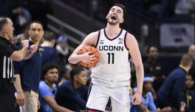 Alex Karaban is all-business for 2025-26; Notes from UConn's open summer practice