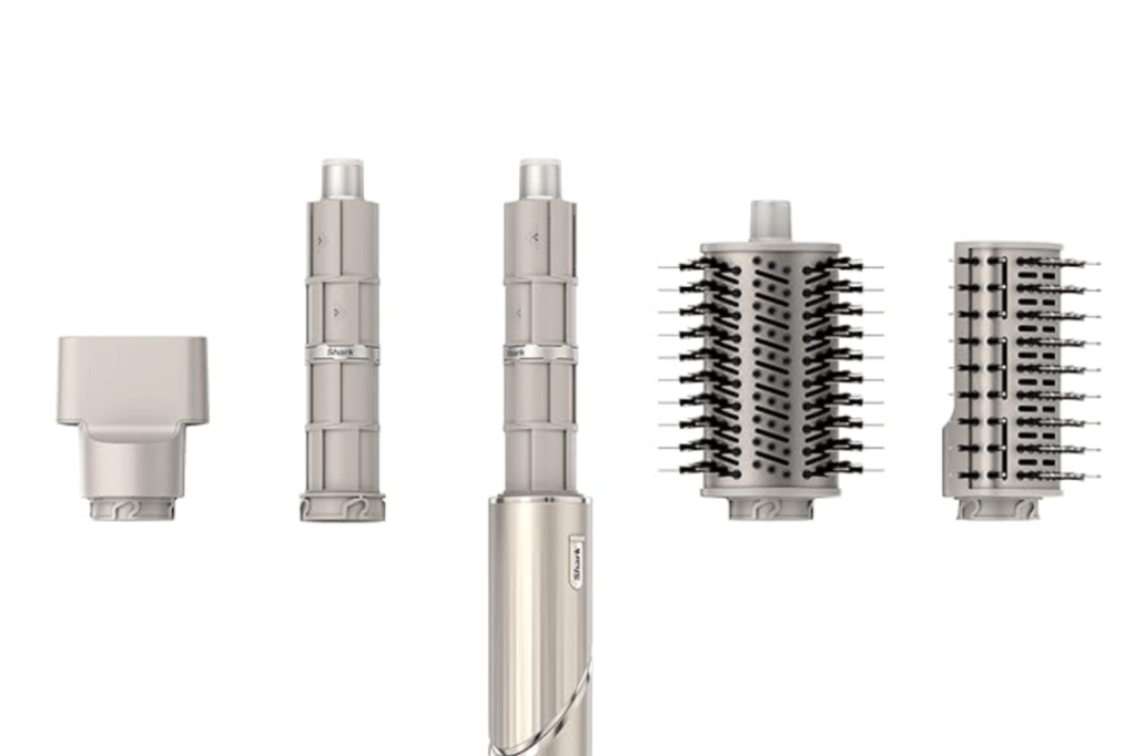 Shark hair styling tool attachments.