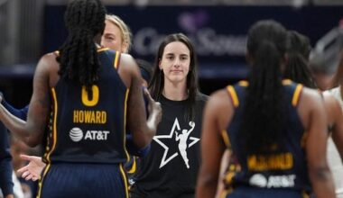 Clark takes Indiana teammate Boston No. 1 in WNBA All-Star Game draft. Collier picks Stewart