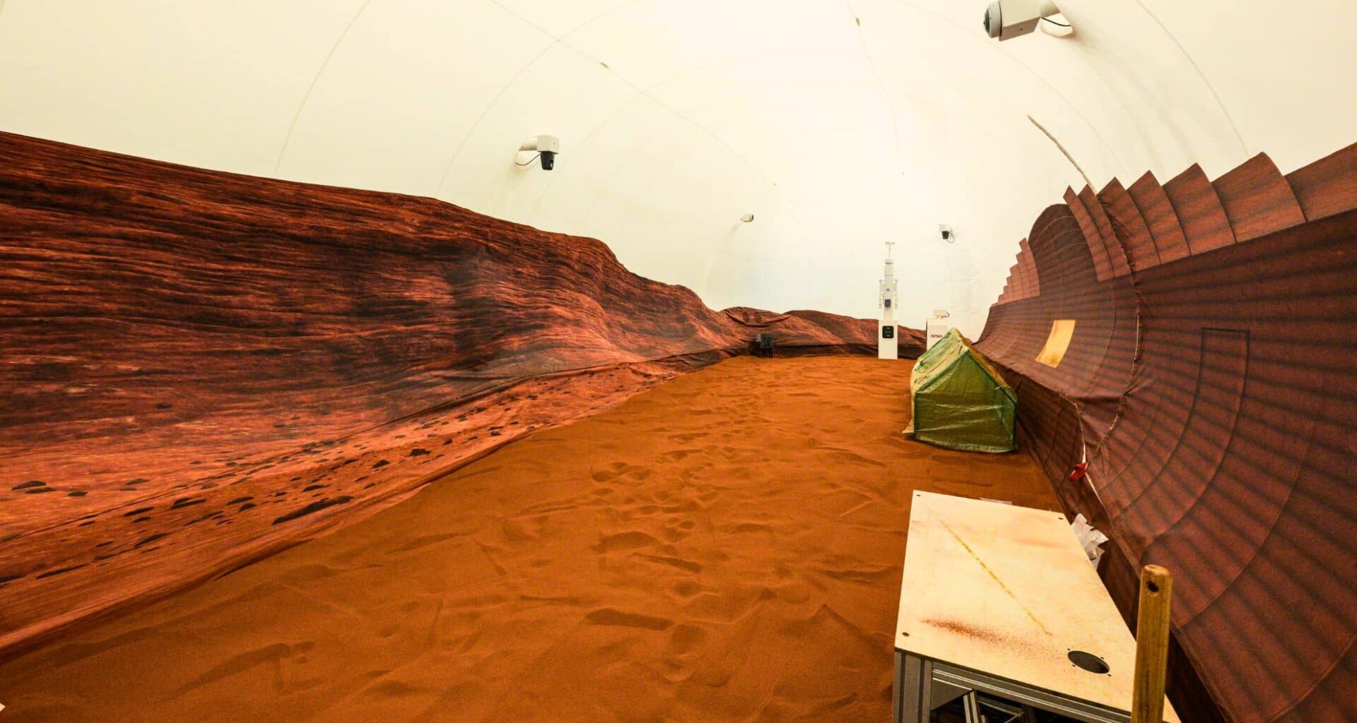 An Area Of Mars Dune Alpha