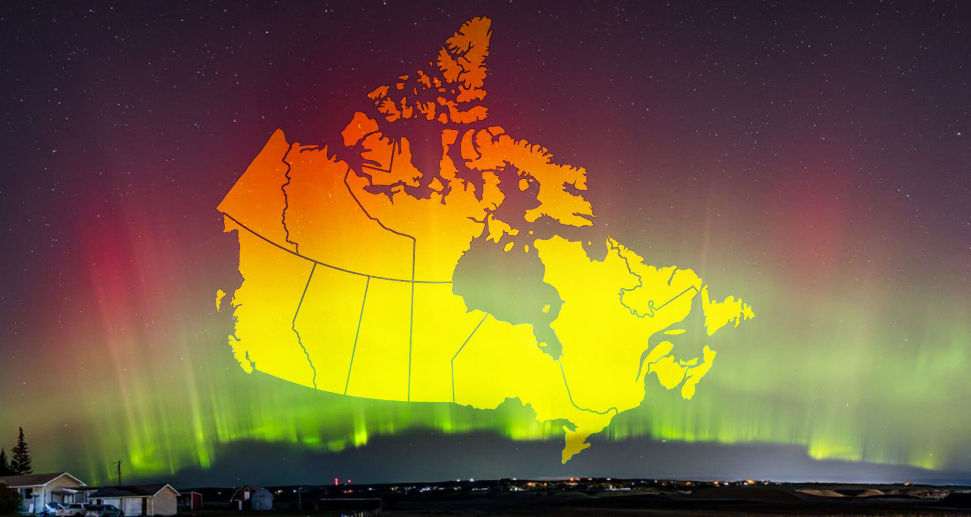 Aurora Borealis may shine over parts of Canada this weekend