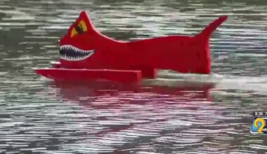 Central Iowa community finds unique way to scare geese from park