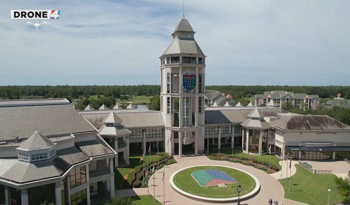 A decades-old restriction could halt development of World Golf Hall of Fame until 2046. A lawsuit is challenging that