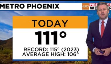 More hot weather on the way for Phoenix area