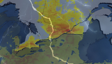 Thursday's storms threaten heavy downpours and large hail in Ontario, Quebec