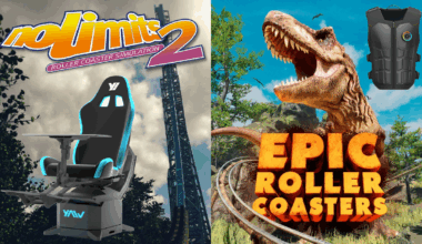 Ride Roller Coasters At Home With A Seated Motion Simulator & Haptics