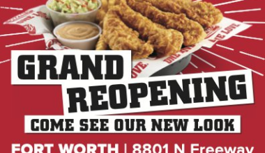 Raising Cane's Reopening Celebration - Fort Worth Magazine