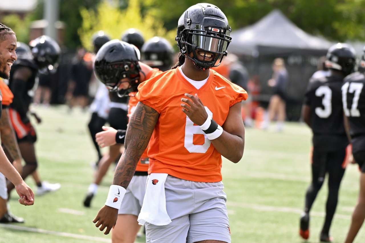 ‘Magic’ Maalik Murphy takes up mantle of leadership for Oregon State football