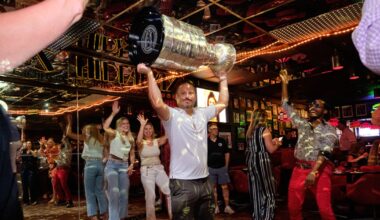 Stanley Cup tour includes Johnny’s Hideaway dance floor in Atlanta
