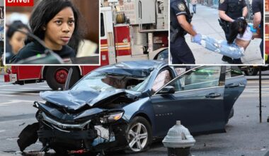 Driver in awful NYC crash that killed 2 is held without bail as twisted new details revealed