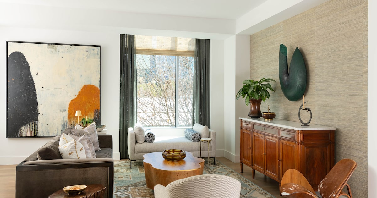 Dallas empty nesters swap 25 years of belongings for artfully curated condo