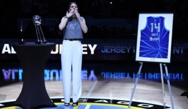 Chicago Sky retire guard's No. 14 jersey