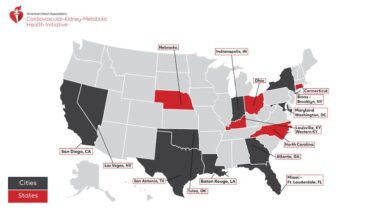 15 regions chosen for groundbreaking effort to reduce cardiovascular disease