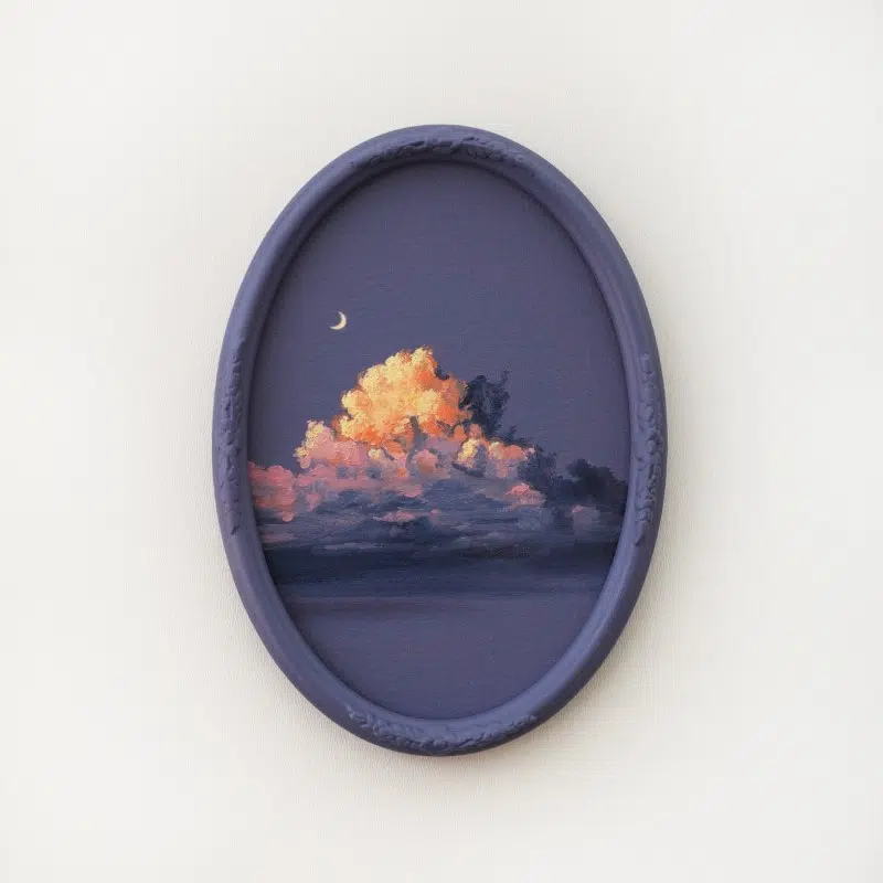 Cathy Camille Cloud Painting