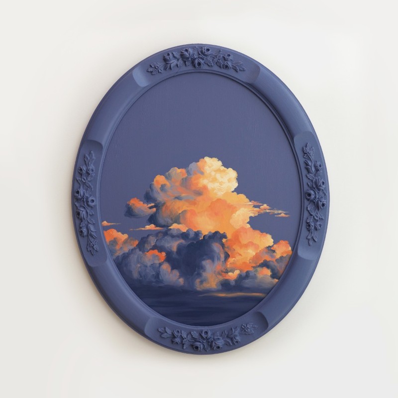 Cathy Camille Cloud Painting