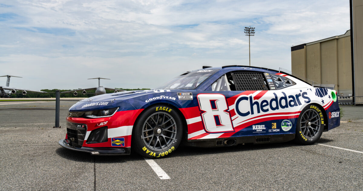 Richard Childress Racing, Cheddar's Teaming Up to Honor Military