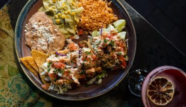 San Diego restaurant La Puerta in Mission Hills featuring fish tacos