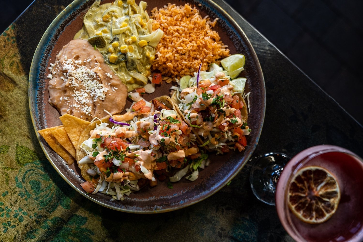 San Diego restaurant La Puerta in Mission Hills featuring fish tacos