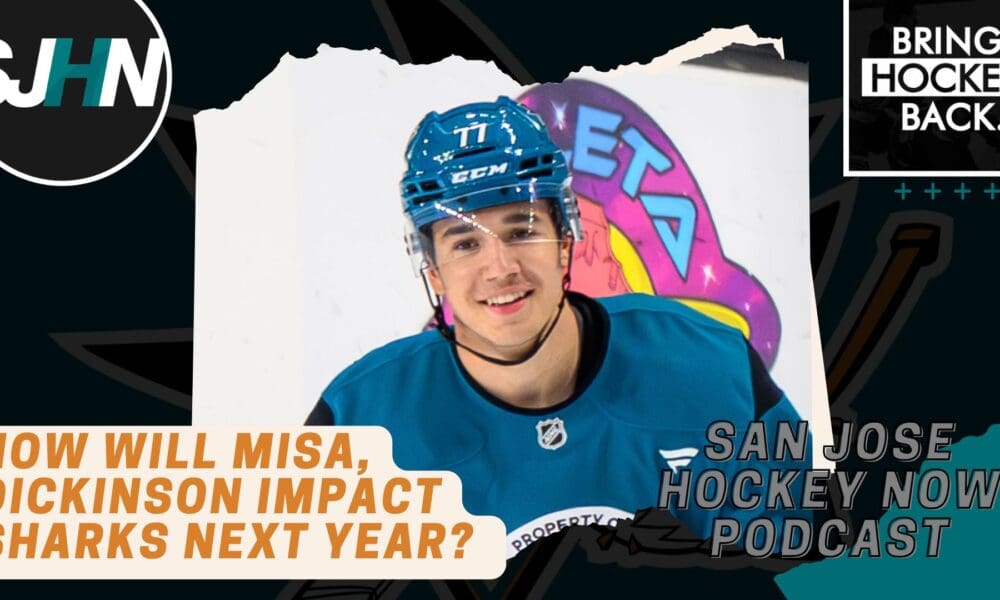 Brock Otten & Will Scouch on How Michael Misa & Sam Dickinson Will Impact Sharks Next Year