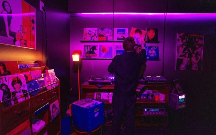 Step into 1980s Japan at 56709, LIC’s newest vintage vinyl bar