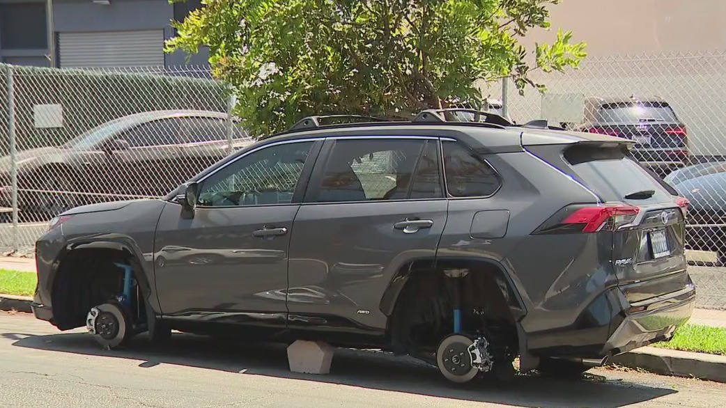 Tire theft crime spree leaves people shocked