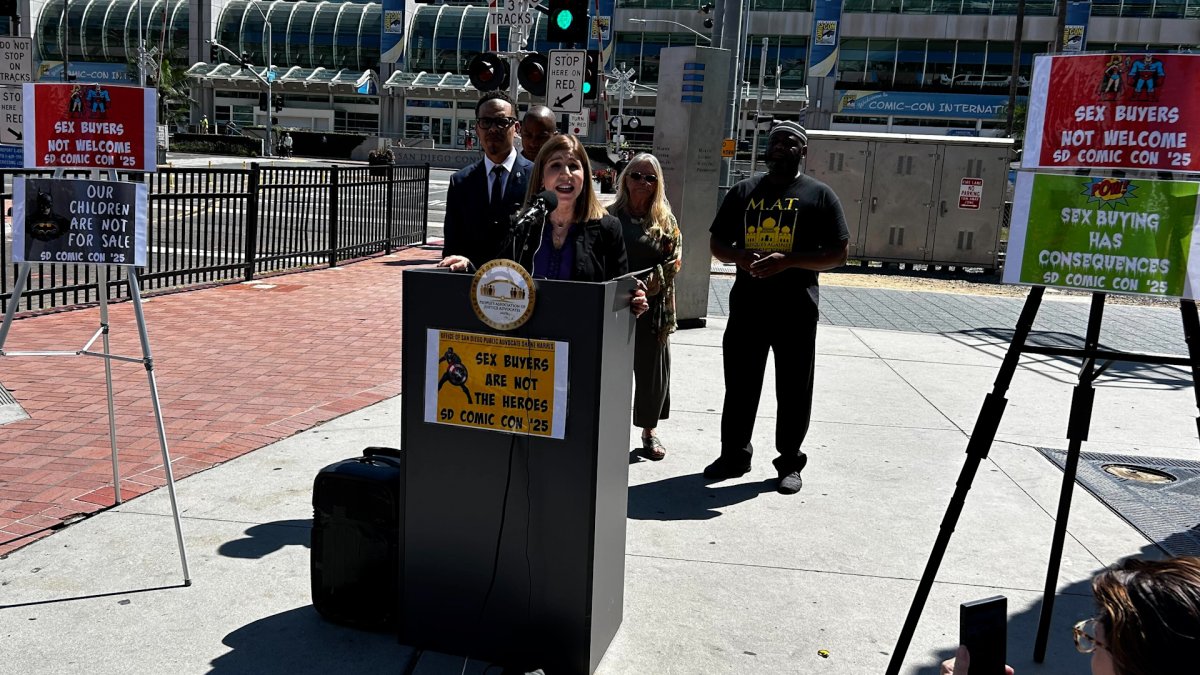 DA warns human traffickers of consequences ahead of Comic-Con – NBC 7 San Diego