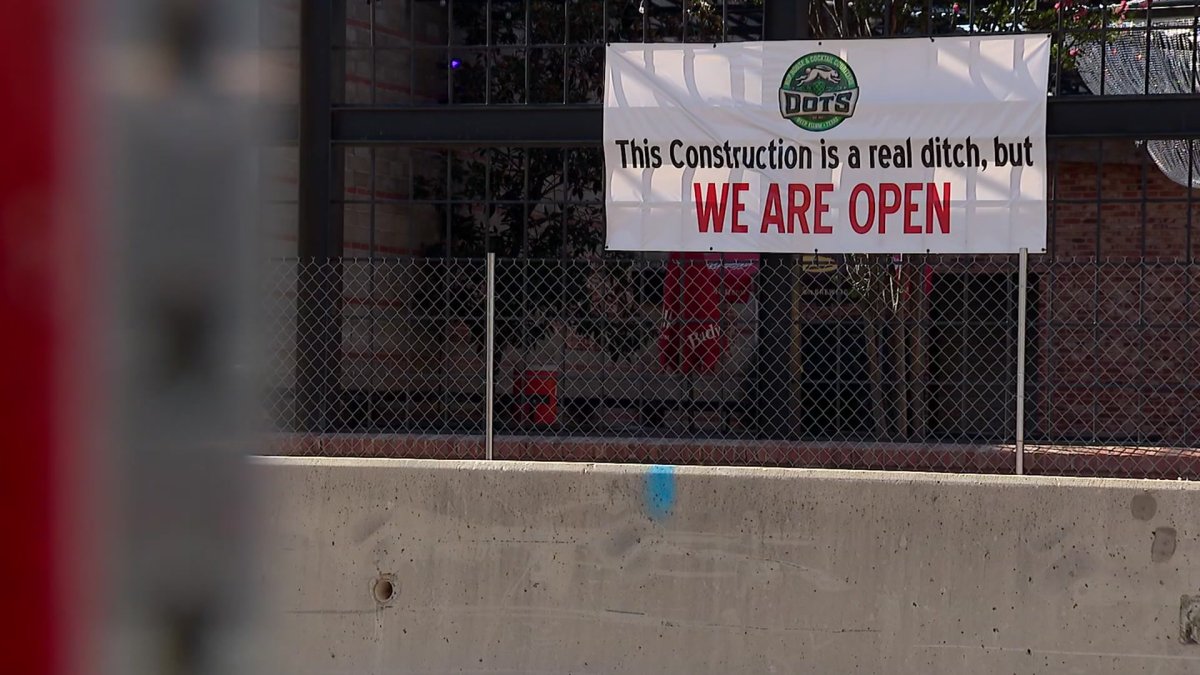 Deep Ellum construction is hurting business – NBC 5 Dallas-Fort Worth