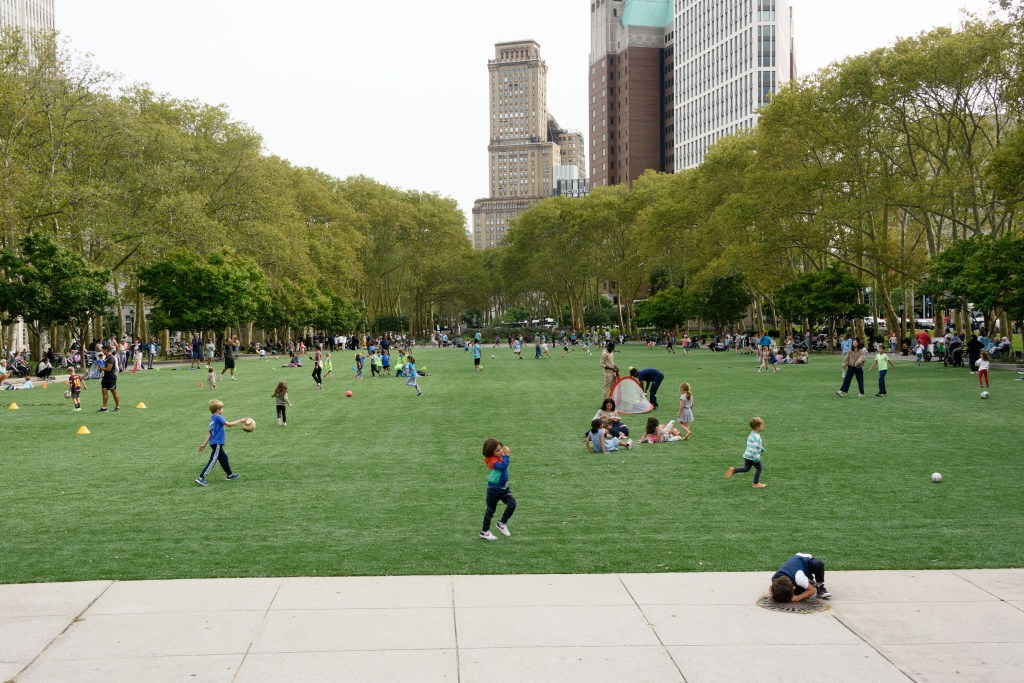 Protect NYC kids with natural grass ball fields