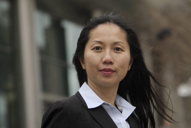 Attorney Jenny Cheung, a member of the Legal Aid Society, is pictured in Kew Gardens, New York, on Wednesday, November 28, 2018. (Jesse Ward for New York Daily News)