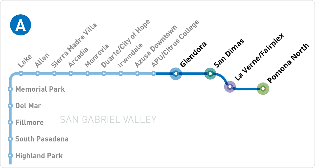 The A Line Extension to Glendora, San Dimas, La Verne and Pomona