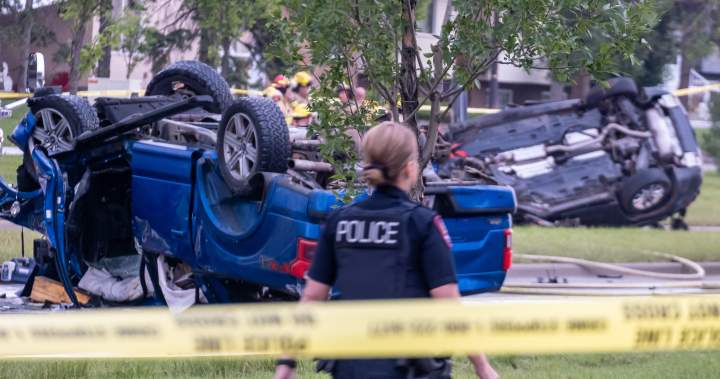1 dead and 3 in critical condition after northeast Calgary crash - Calgary