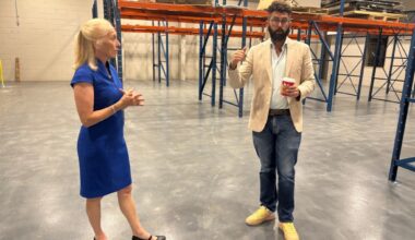 Congresswoman visits food bank and hears of significant challenges