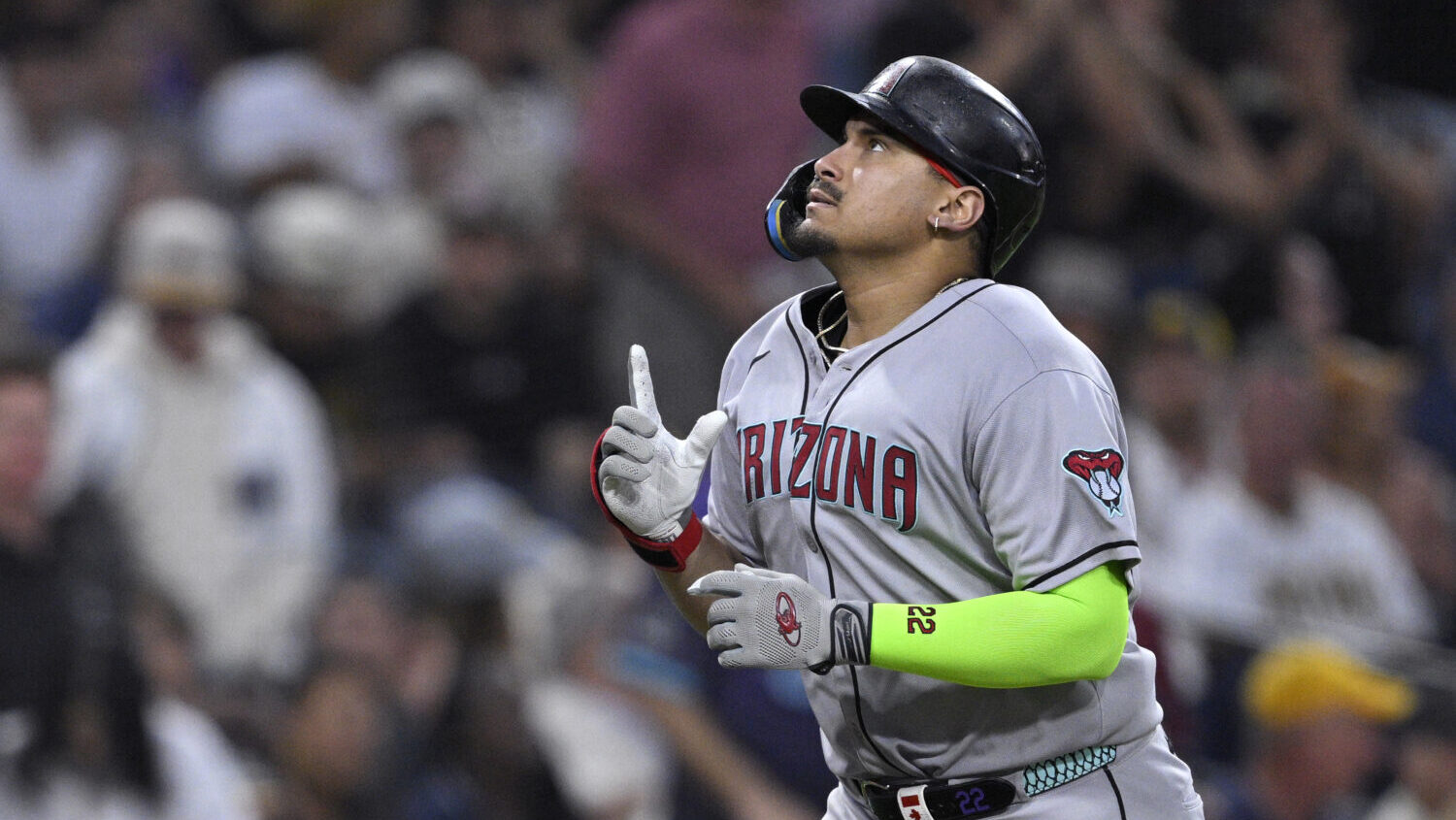 Arizona Diamondbacks' Josh Naylor...