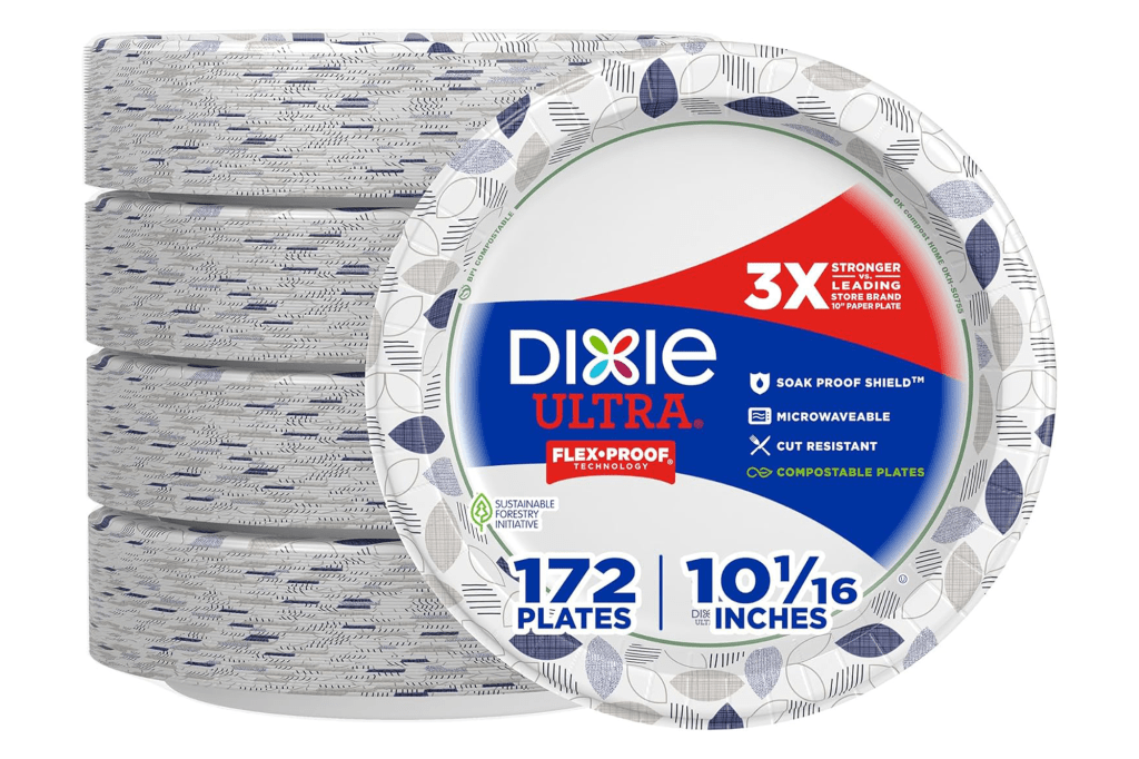 Dixie Ultra Large Paper Plates (172-Count)