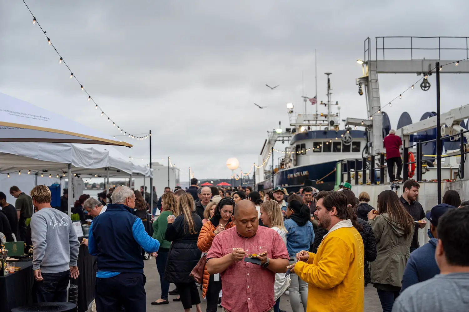 San Diego food event Dockside Night Market returns August 7, 2025 to Tuna Harbor Pier