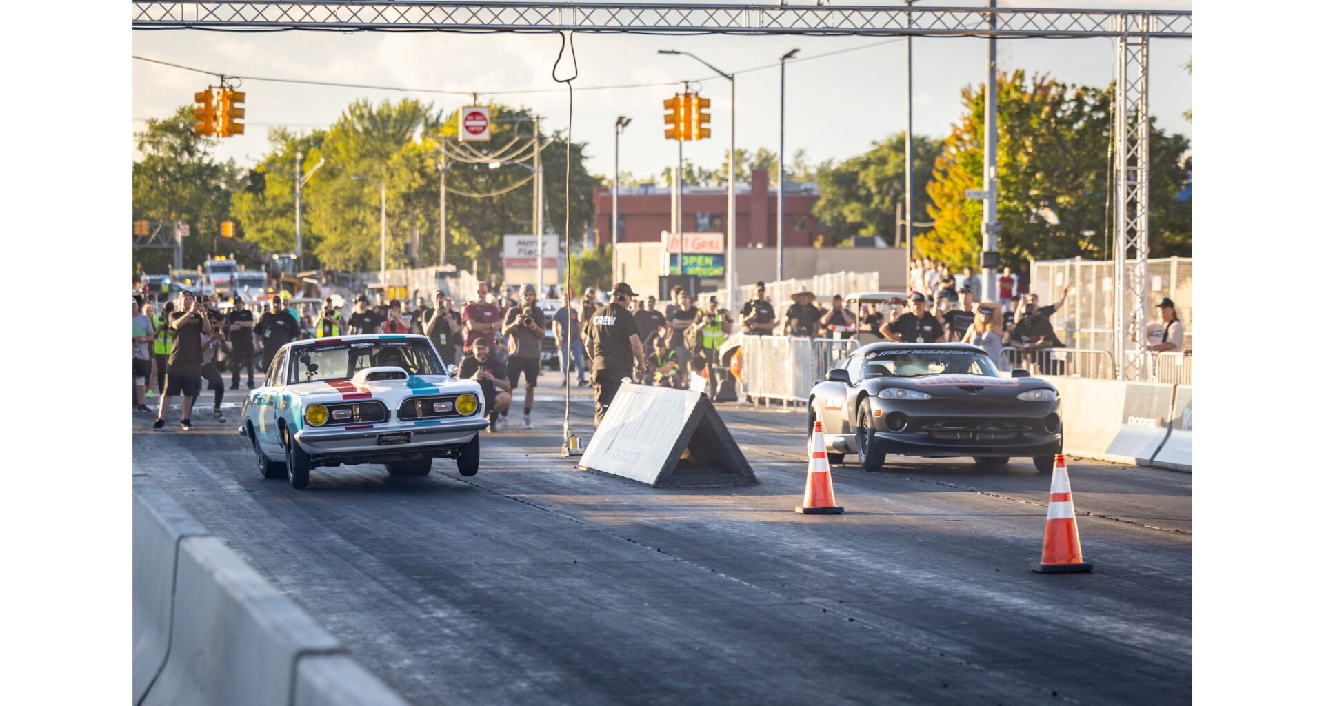 All-new Dodge Muscle, Dodge Thrill and Drift Rides, Ram NASCAR Concept and Celebrity Appearances Bring Fun for Performance Fans at 10th MotorTrend Presents Roadkill Nights Powered by Dodge
