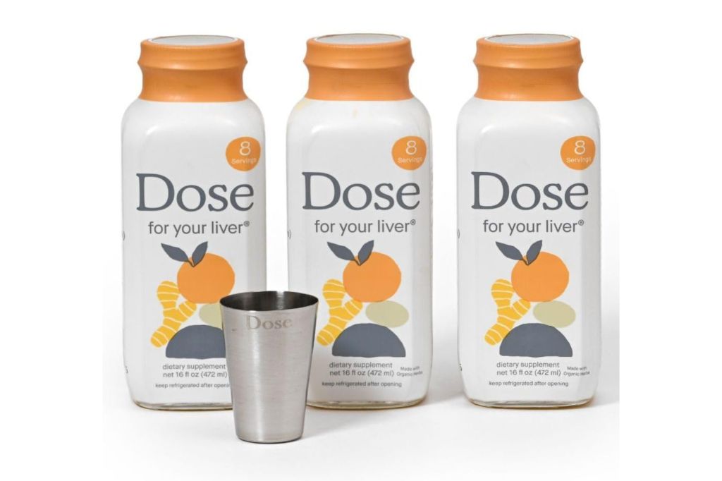 Three bottles of the detox Dose.