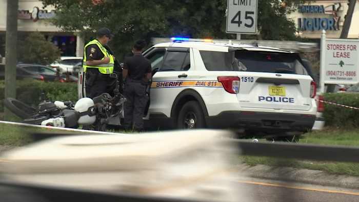 Man dies after crashing e-bike into motorcycle near Jacksonville’s Southside, police say