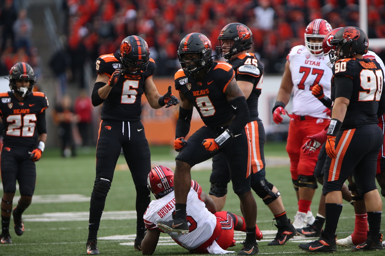 Oregon State football vs. No. 15 Utah