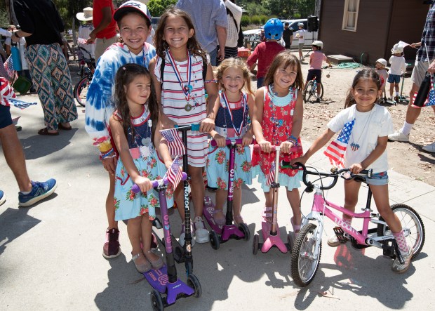 Big smiles at the Olivenhain 4th of July parade 2025...