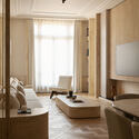 Place des États-Unis Residential Apartment / SELA.ARCH - Interior Photography, Living Room, Wood, Sofa, Lighting, Chair