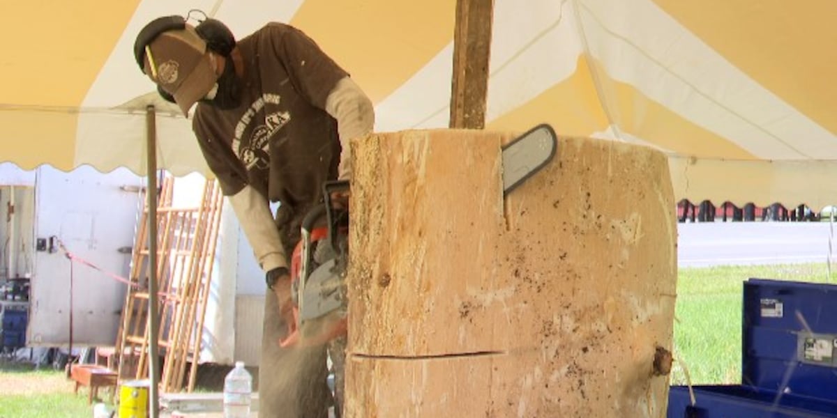 World’s best chainsaw sculptors compete in Burrville