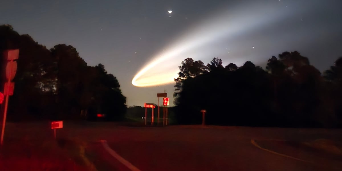 SpaceX launch lights up Midlands sky, here’s your next chance to see it