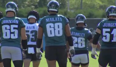 Day 2 of Philadelphia Eagles training camp, get live updates – NBC10 Philadelphia
