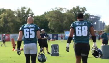 Philadelphia Eagles take the field for training camp – NBC10 Philadelphia